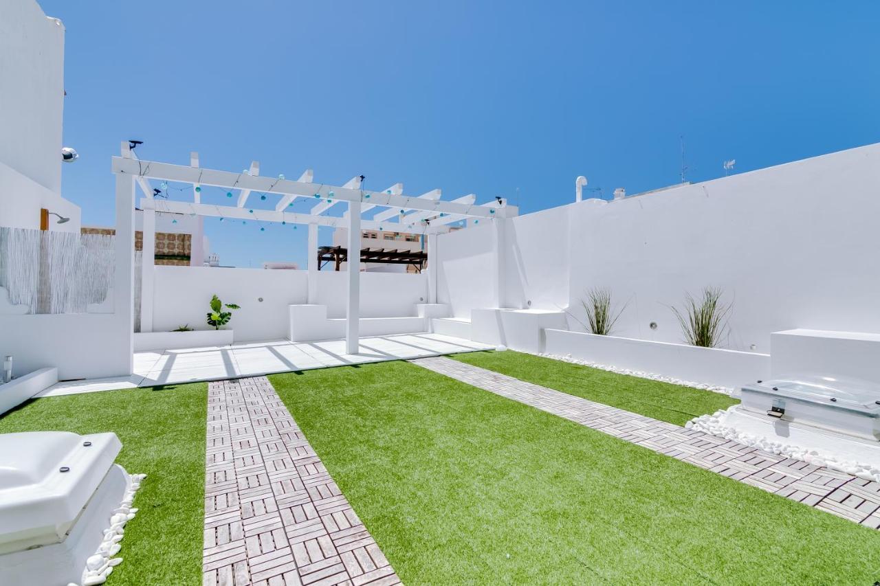 Villa Terrasse Blanche Olhão Esterno foto